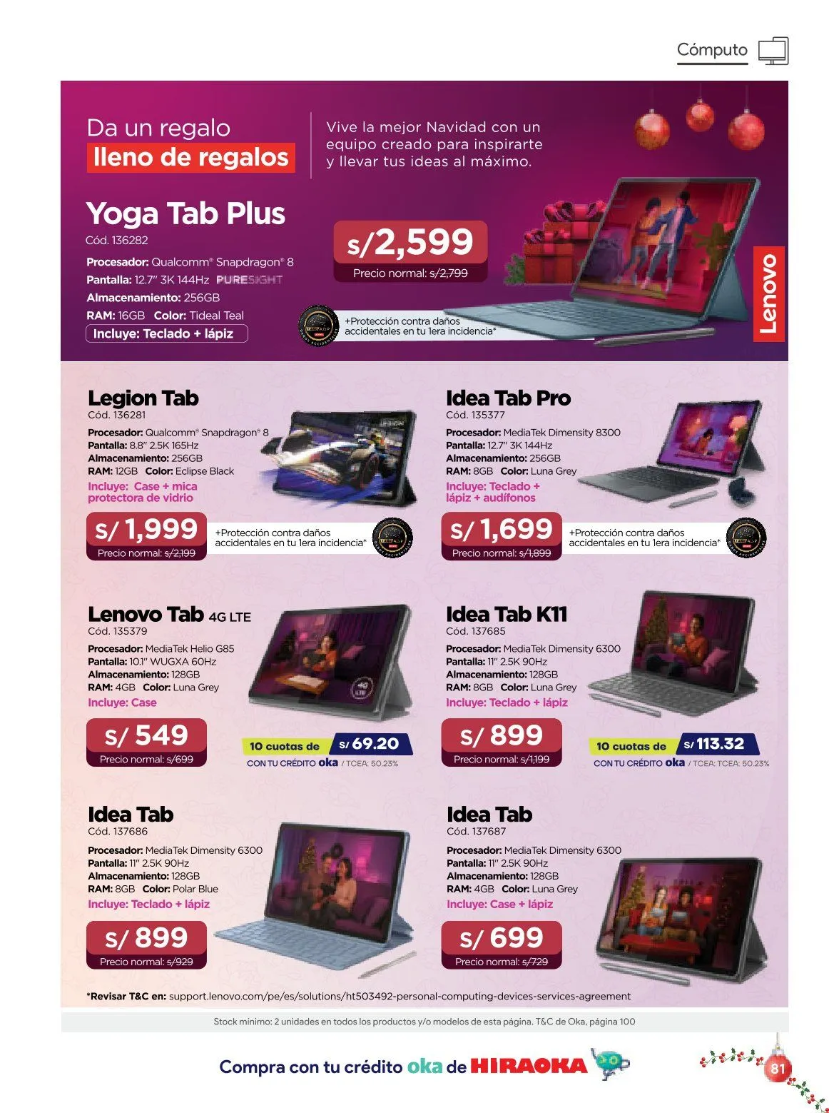 Catalogo de Hiraoka Ofertas 9 de diciembre al 31 de diciembre 2025 - Pag 81