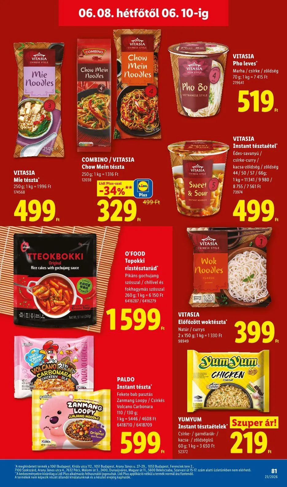 Katalógus Lidl legfrissebb ajánlatai június 4.-tól június 10.-ig 2026. - Oldal 81