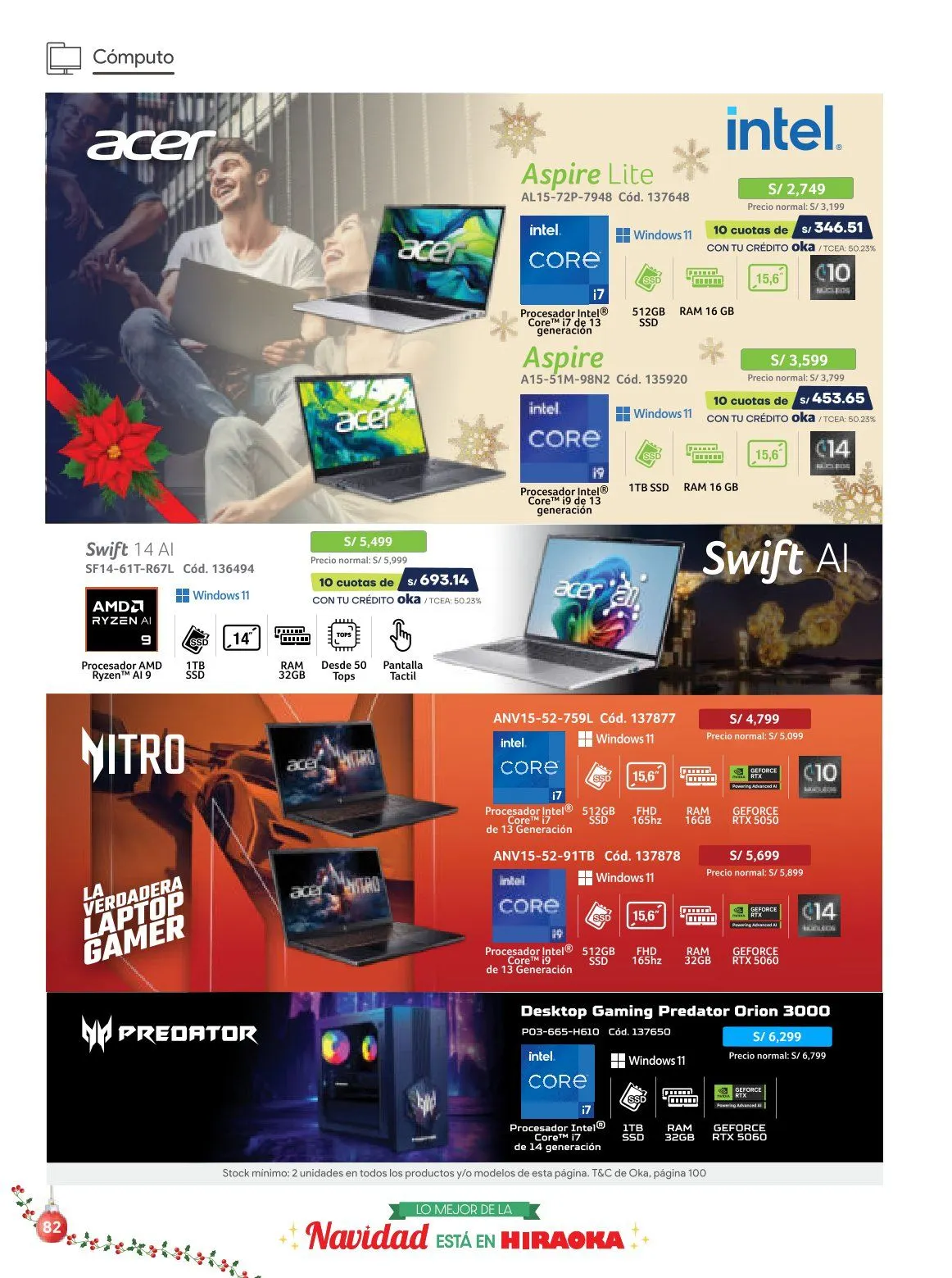 Catalogo de Hiraoka Ofertas 9 de diciembre al 31 de diciembre 2025 - Pag 82