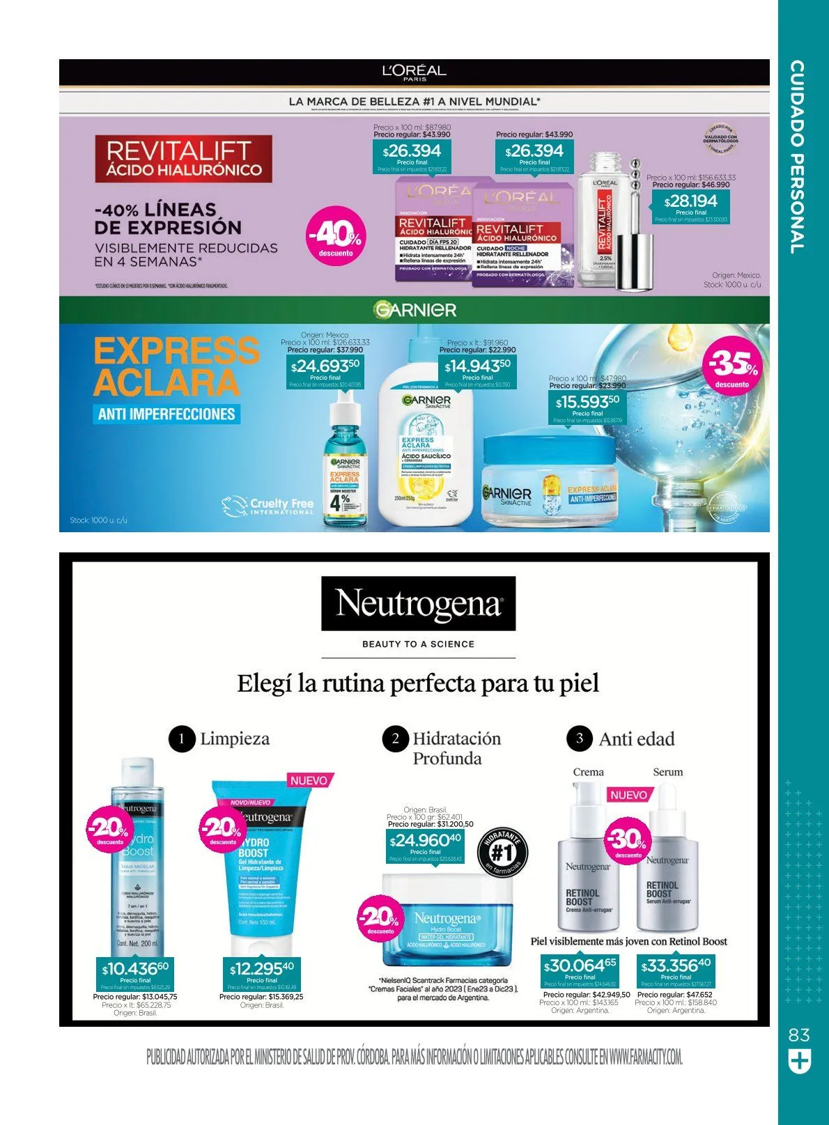 Ofertas de Farmacity Ofertas 2 de junio al 22 de junio 2026 - Página 83 del catálogo
