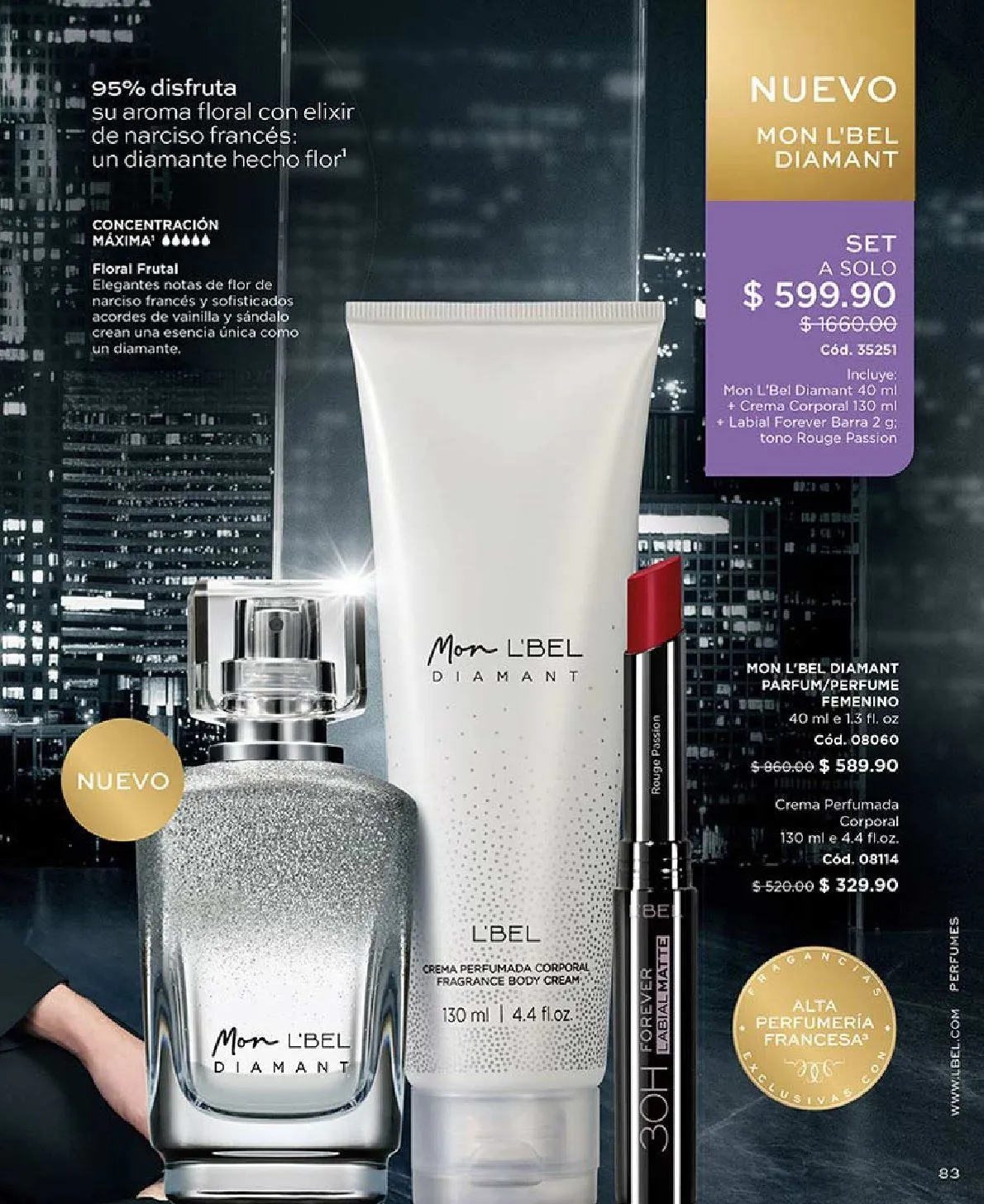 Catálogo de  L'Bel catálogos y ofertas 2 de marzo al 31 de marzo 2026 - Pagina 83