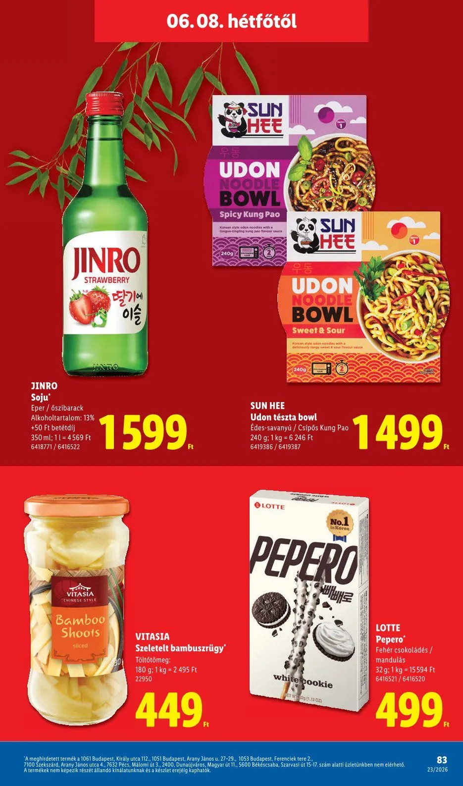Katalógus Lidl legfrissebb ajánlatai június 4.-tól június 10.-ig 2026. - Oldal 83