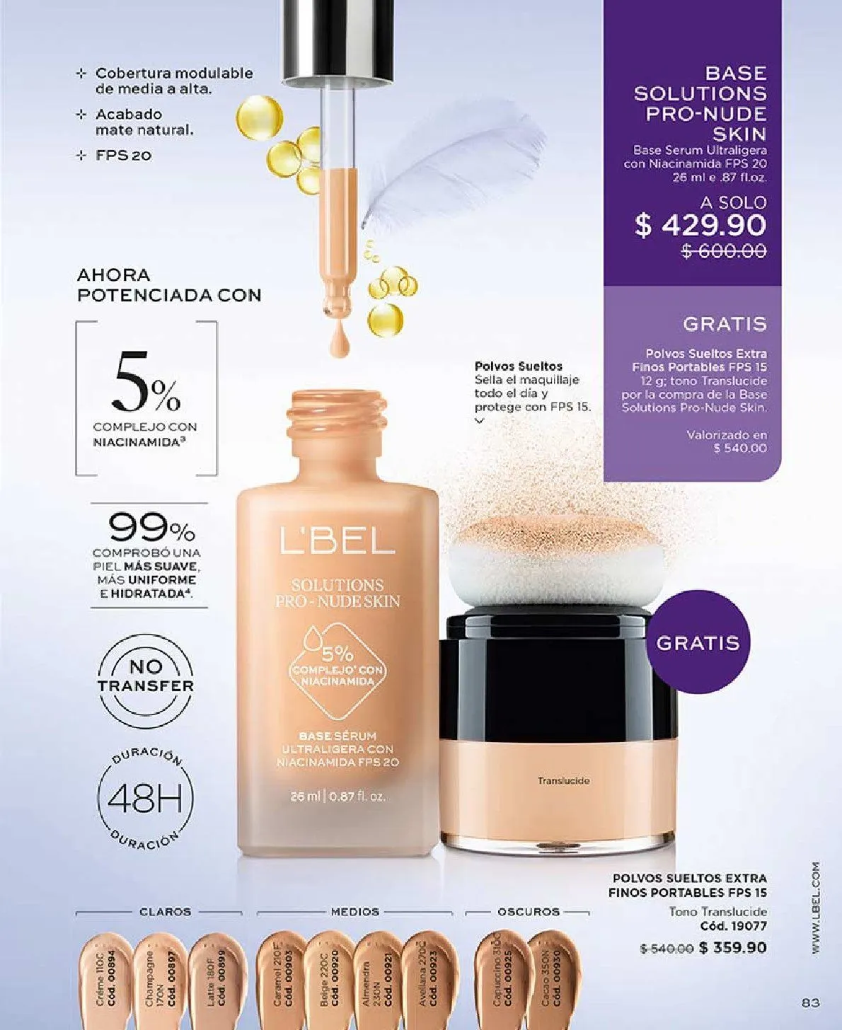 Catálogo de L'Bel Oferta del Mes 1 de septiembre al 30 de septiembre 2025 - Pagina 41