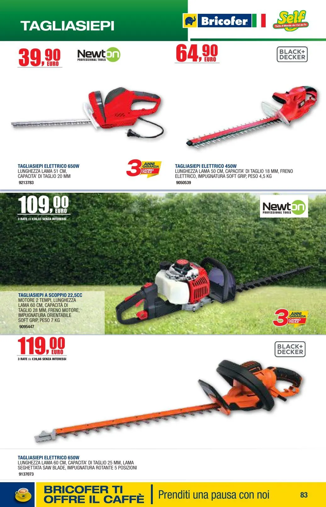 Volantini Bricofer da 6 maggio a 18 maggio di 2026 - Pagina del volantino 83