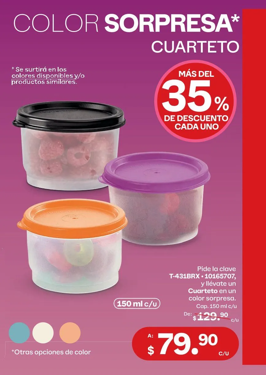 Catálogo de Tupperware Ofertas 17 de abril al 20 de mayo 2026 - Pagina 83