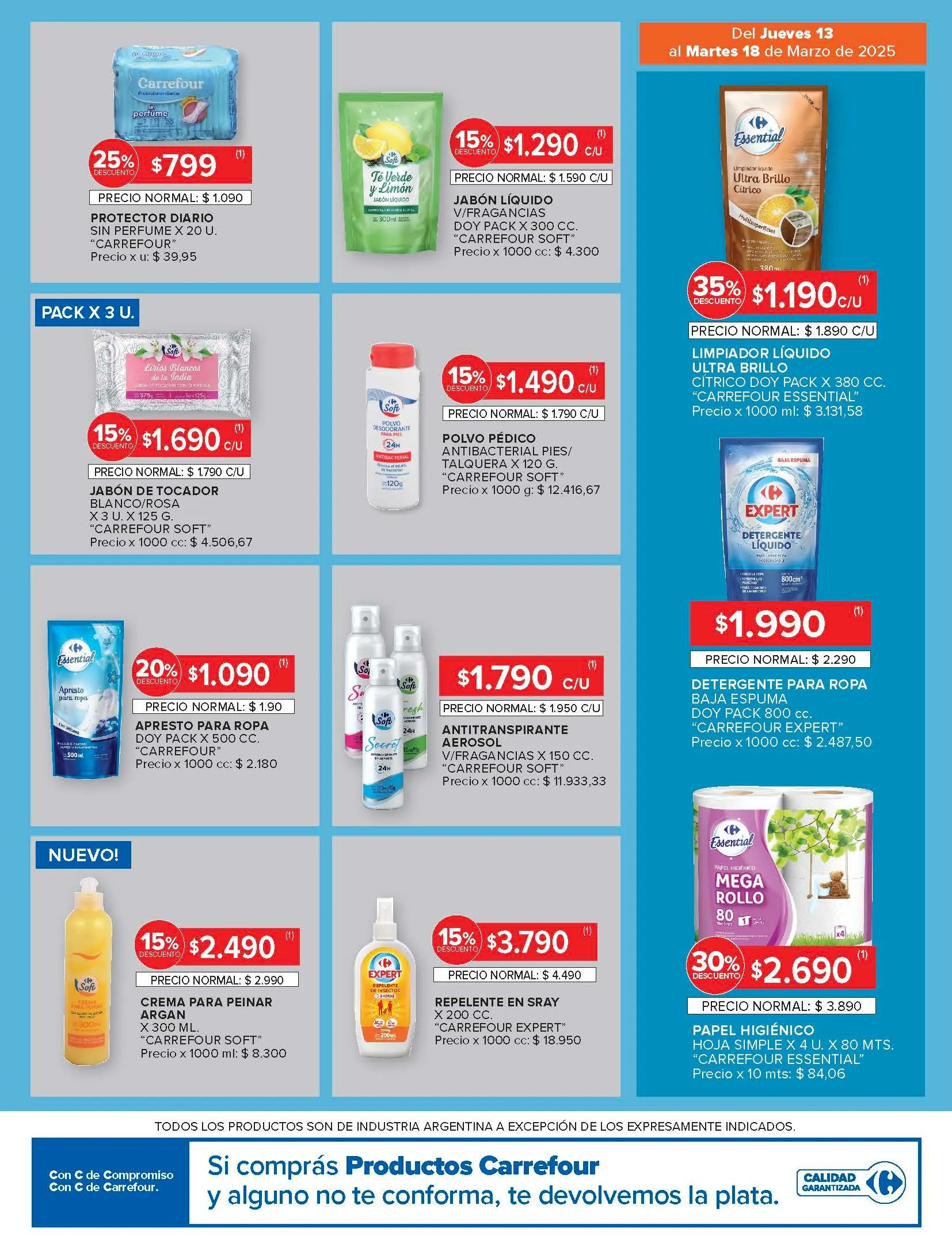 Ofertas de Carrefour Ofertas y descuentos 13 de marzo al 18 de marzo 2025 - Página 7 del catálogo