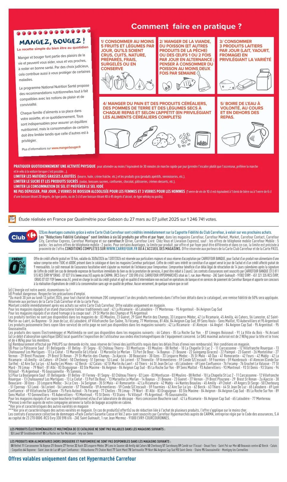  Catalogues Carrefour du 30 juin au 13 juillet 2026 - Catalogue page 84