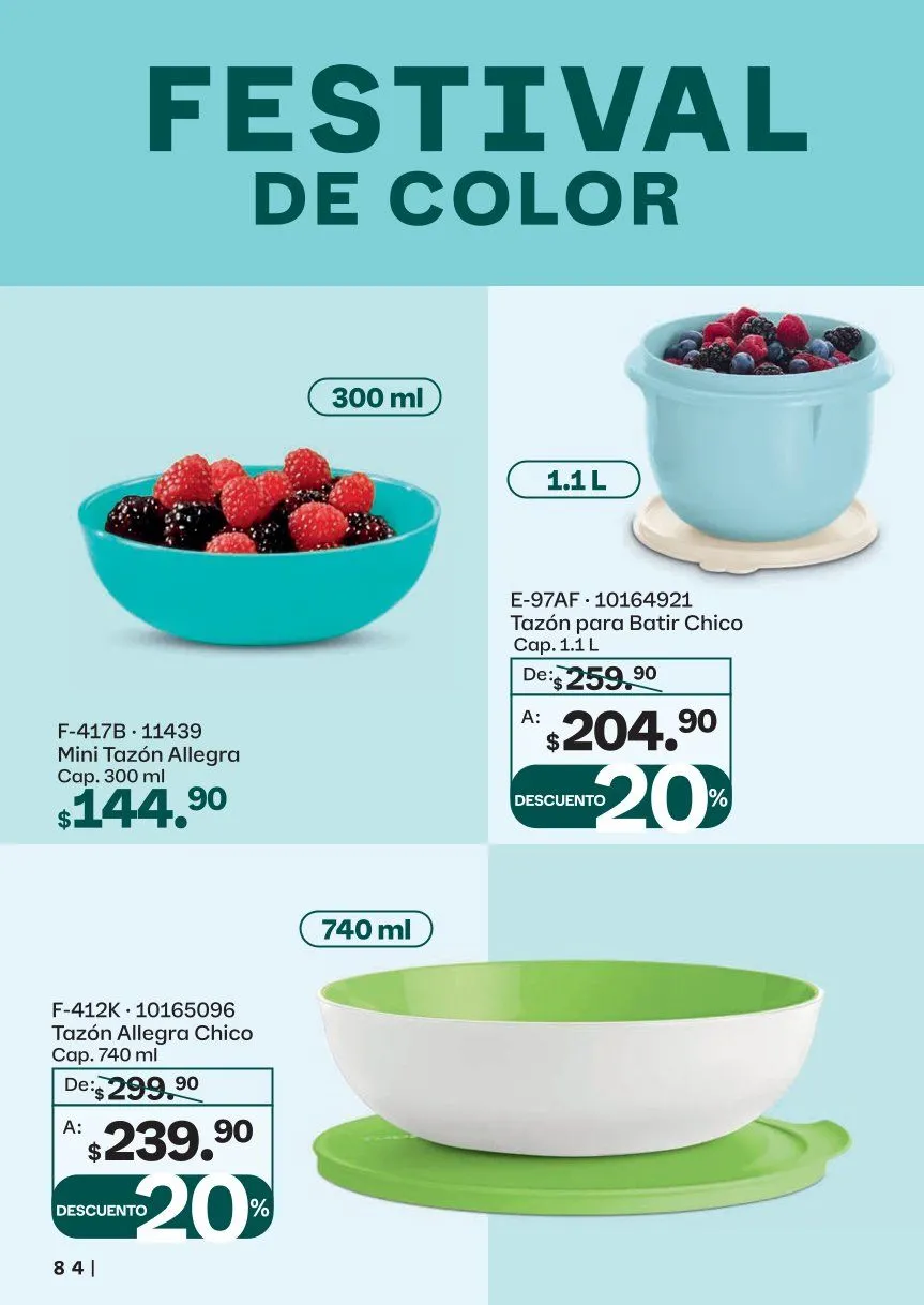 Catálogo de Tupperware catálogos y ofertas 24 de febrero al 31 de marzo 2026 - Pagina 64