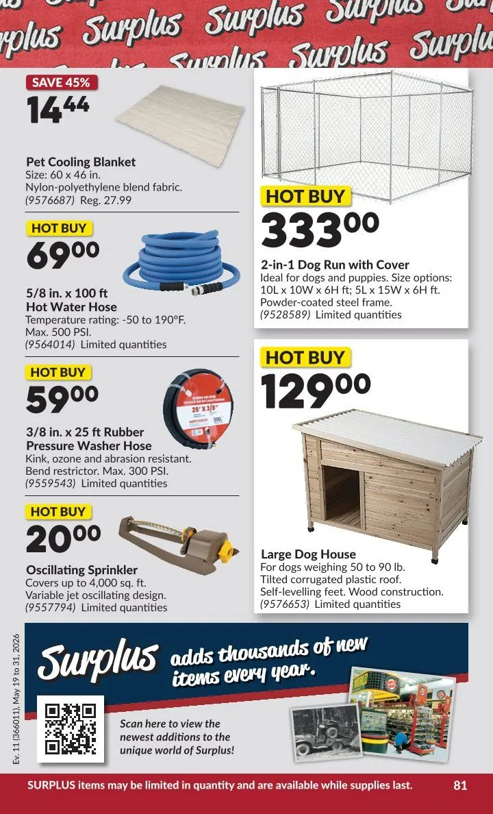  Princess Auto flyers from May 19 to May 31 2026 - flyer page 84