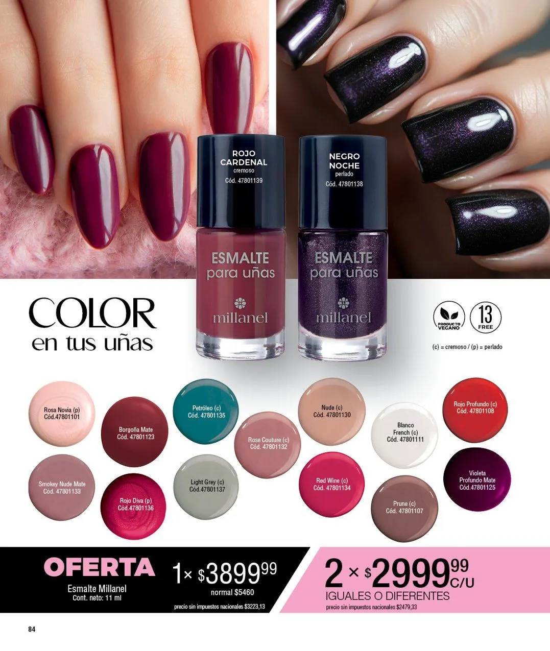 Ofertas de  Ofertas Millanel 15 de septiembre al 19 de octubre 2025 - Página 84 del catálogo