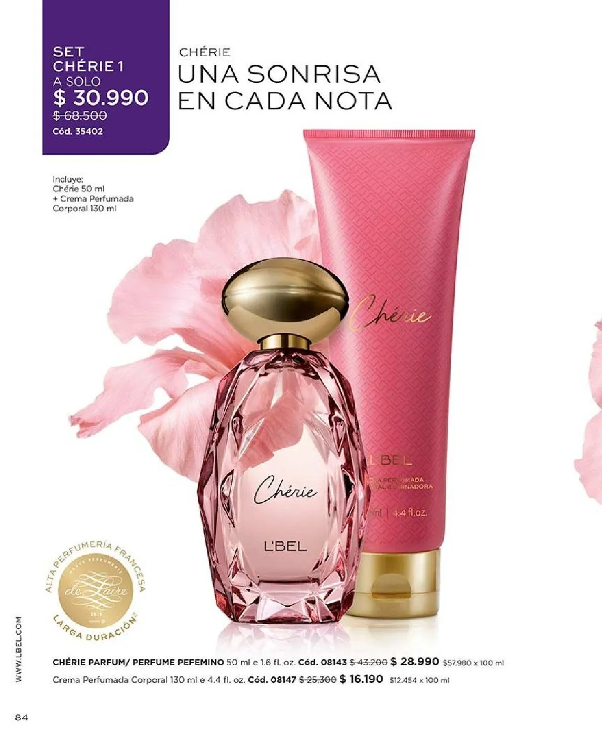 Catálogo de L'Bel Ofertas 17 de julio al 31 de julio 2026 - Página 84