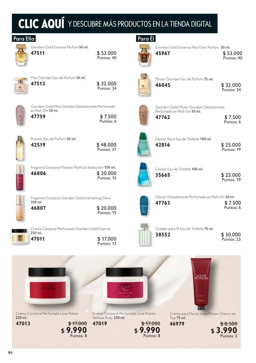 Catálogo de Oriflame Ofertas 18 de abril al 8 de mayo 2026 - Página 84