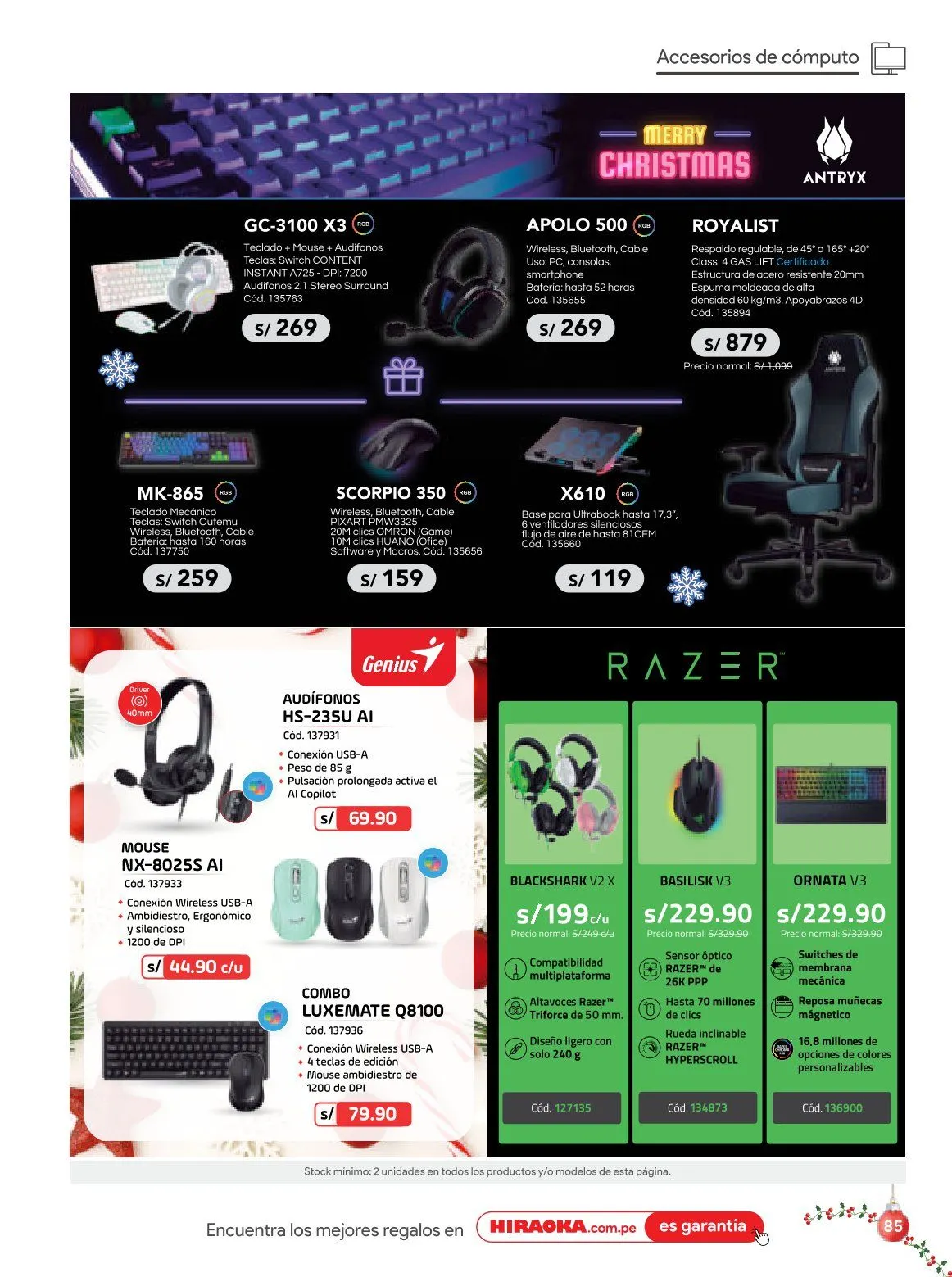 Catalogo de Hiraoka Ofertas 9 de diciembre al 31 de diciembre 2025 - Pag 85