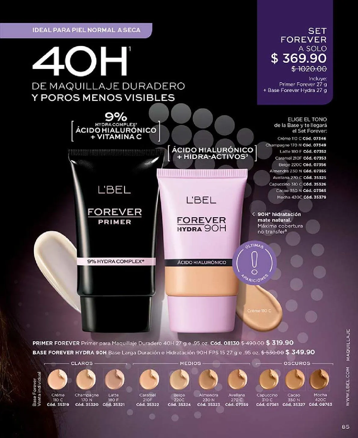 Catálogo de Catalogo L'Bel 1 de abril al 6 de mayo 2026 - Pagina 85