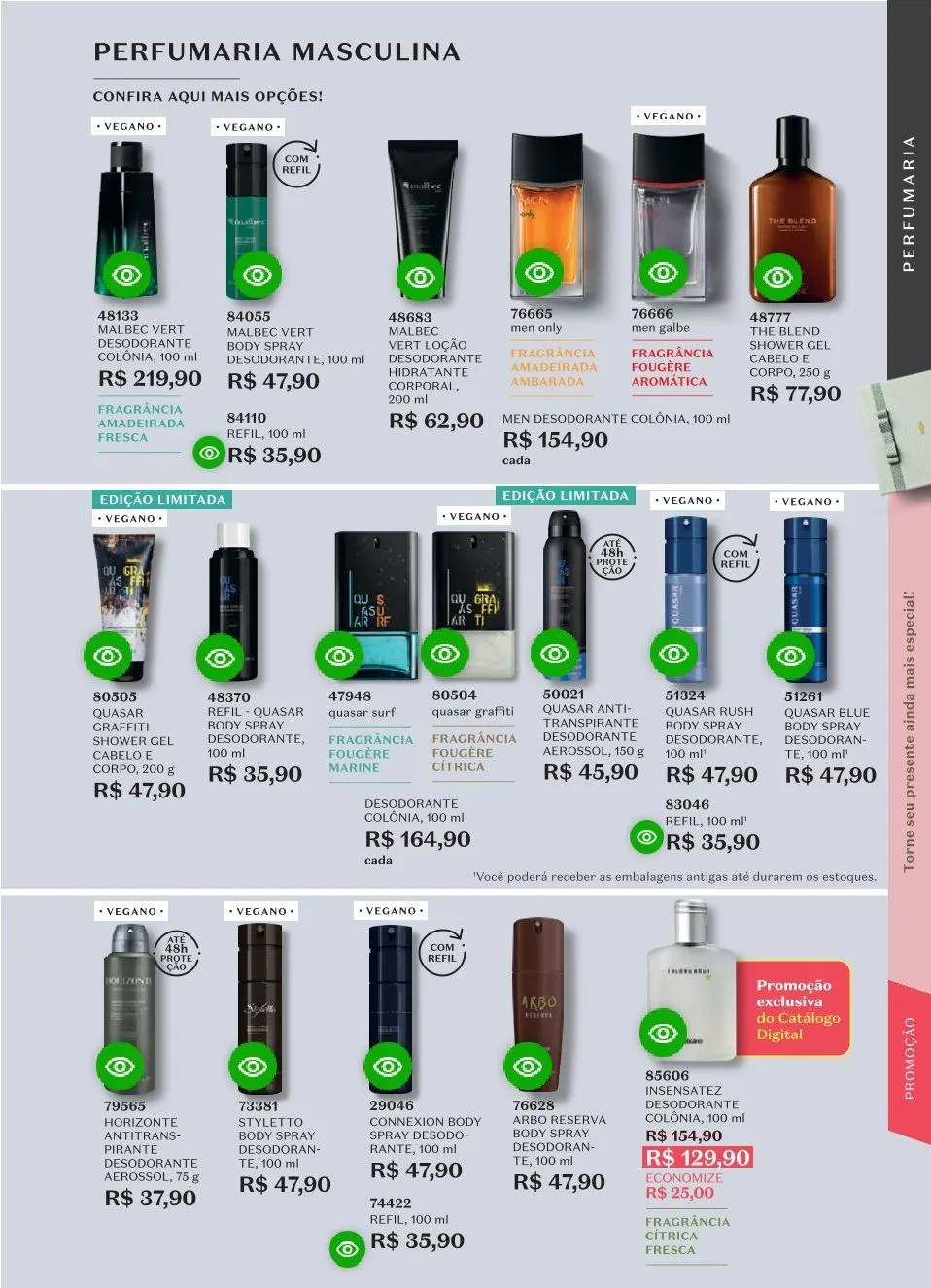 Encarte de Boticario Ofertas 15 de abril até 13 de maio 2025 - Pagina 80