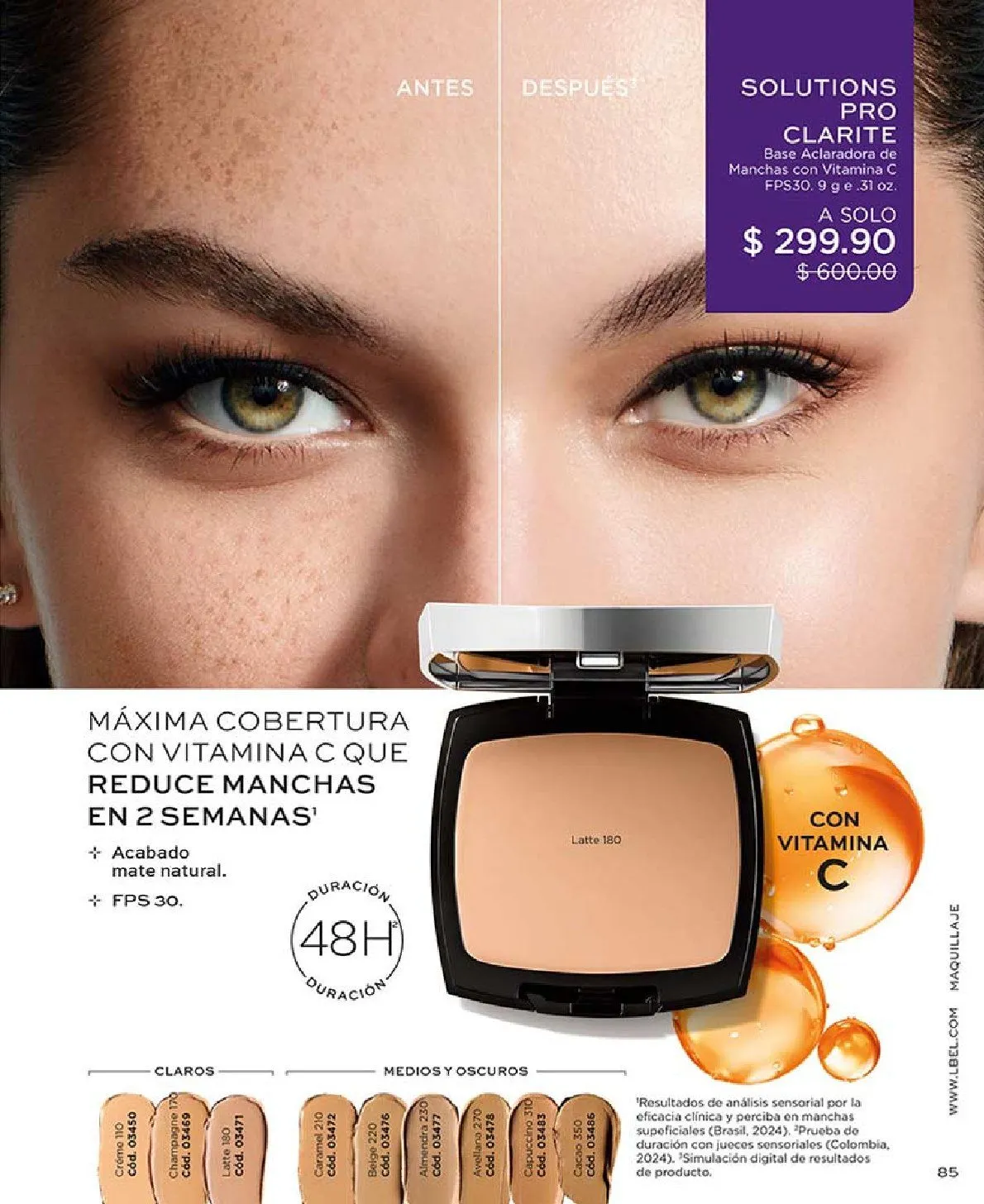 Catálogo de L'Bel Oferta del Mes 1 de septiembre al 30 de septiembre 2025 - Pagina 72