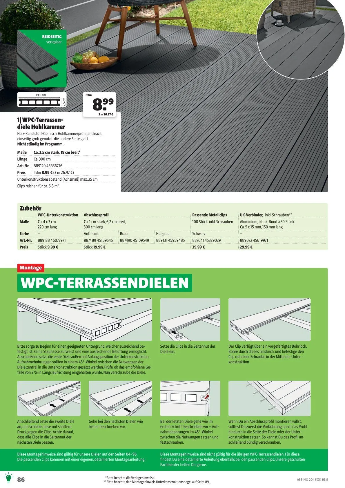 Hagebau Prospekt von 21. Mai bis 31. Dezember 2025 - Prospekt seite 88
