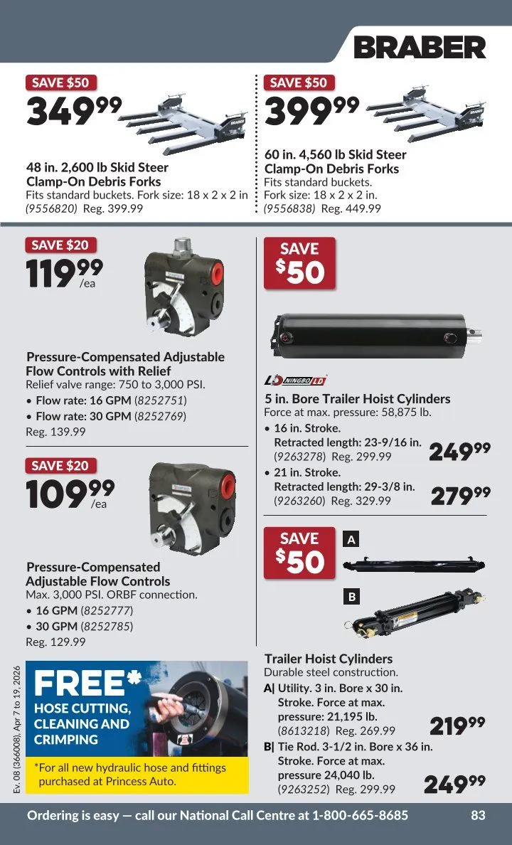 Princess Auto Sales from April 7 to April 19 2026 - flyer page 91