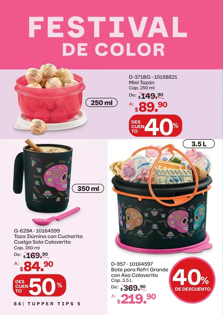 Catálogo de Tupperware Ofertas 17 de abril al 20 de mayo 2026 - Pagina 86