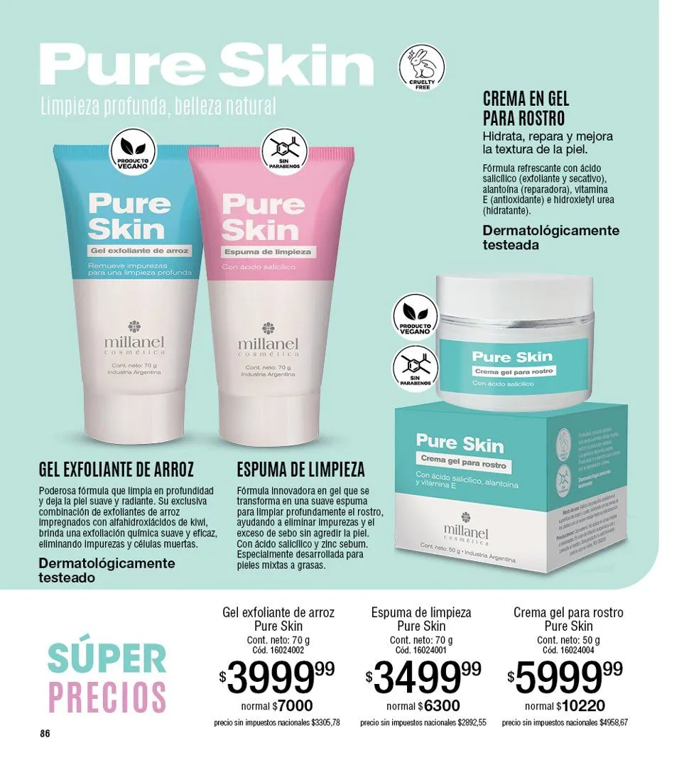 Ofertas de Ofertas Millanel  30 de marzo al 26 de abril 2026 - Página 86 del catálogo