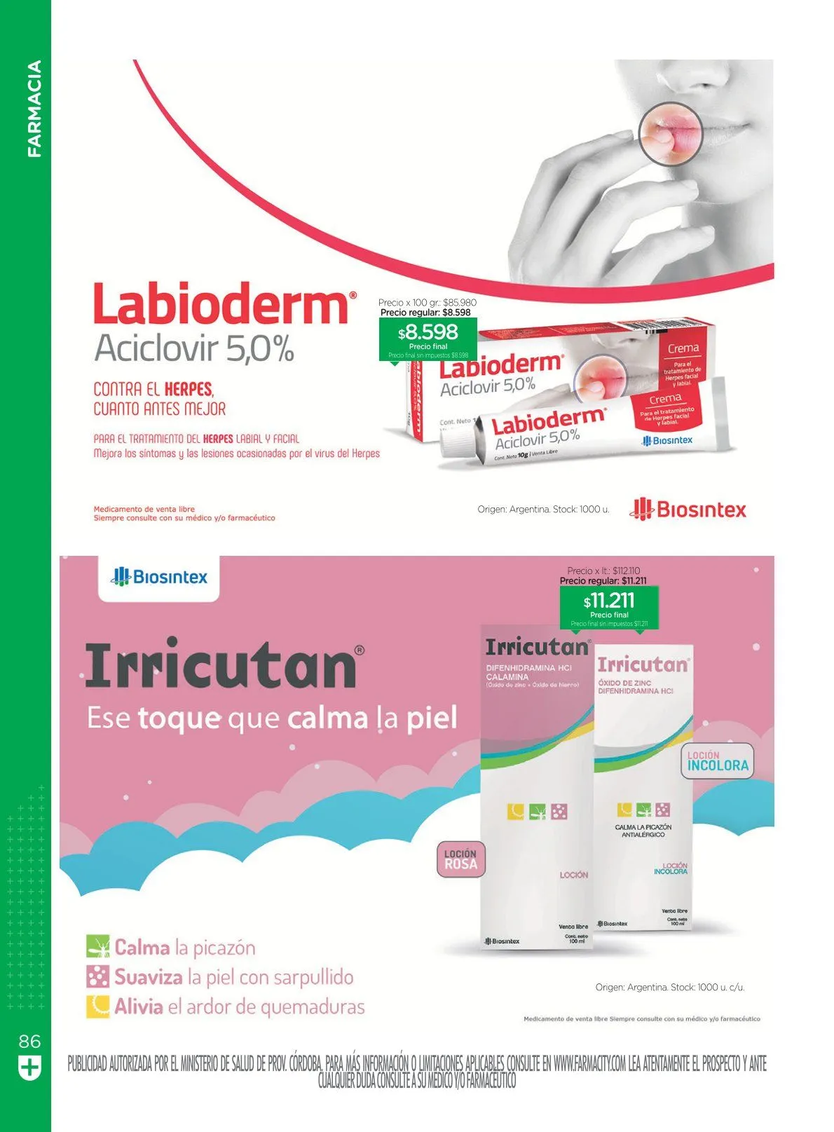 Ofertas de Farmacity Ofertas 1 de julio al 22 de julio 2026 - Página 86 del catálogo