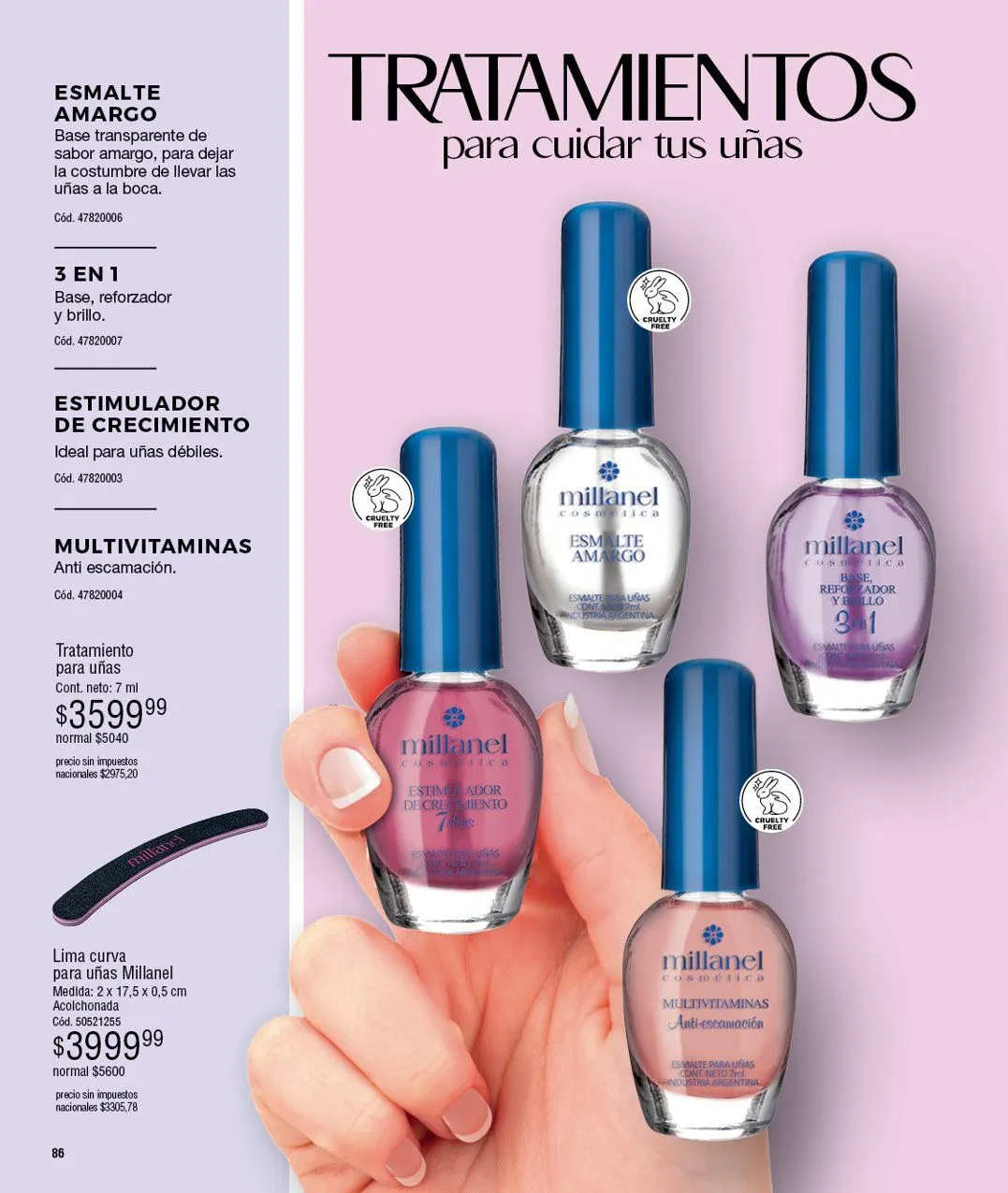 Ofertas de  Ofertas Millanel 15 de septiembre al 19 de octubre 2025 - Página 86 del catálogo