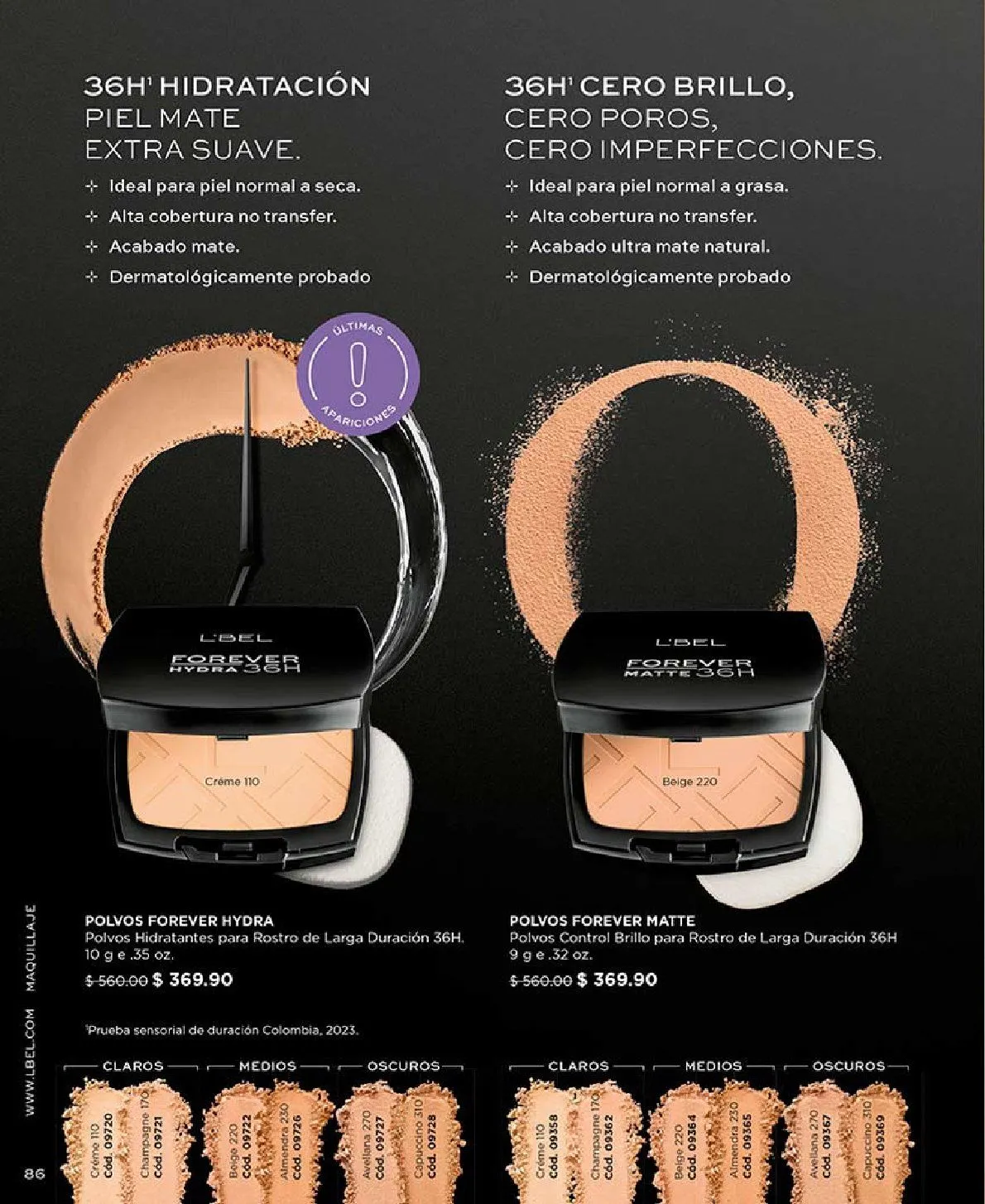 Catálogo de Catalogo L'Bel 1 de abril al 6 de mayo 2026 - Pagina 86