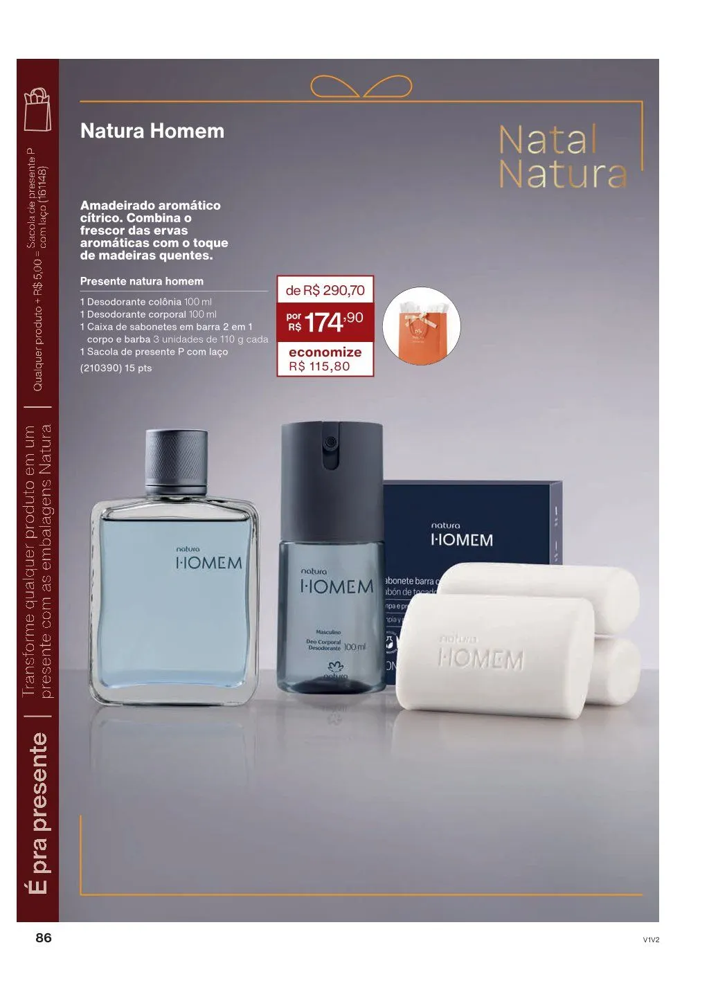 Encarte de Natura Ofertas 1 de outubro até 31 de outubro 2025 - Pagina 86