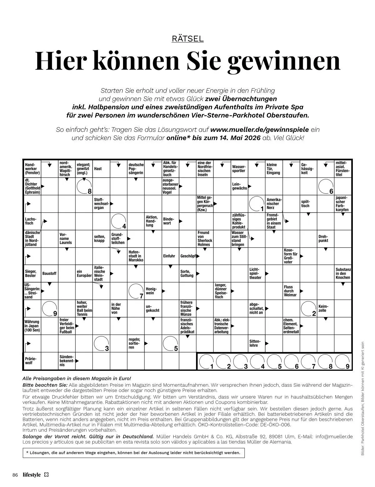 Rabatte von 1. April bis 30. April 2026 - Prospekt seite 86