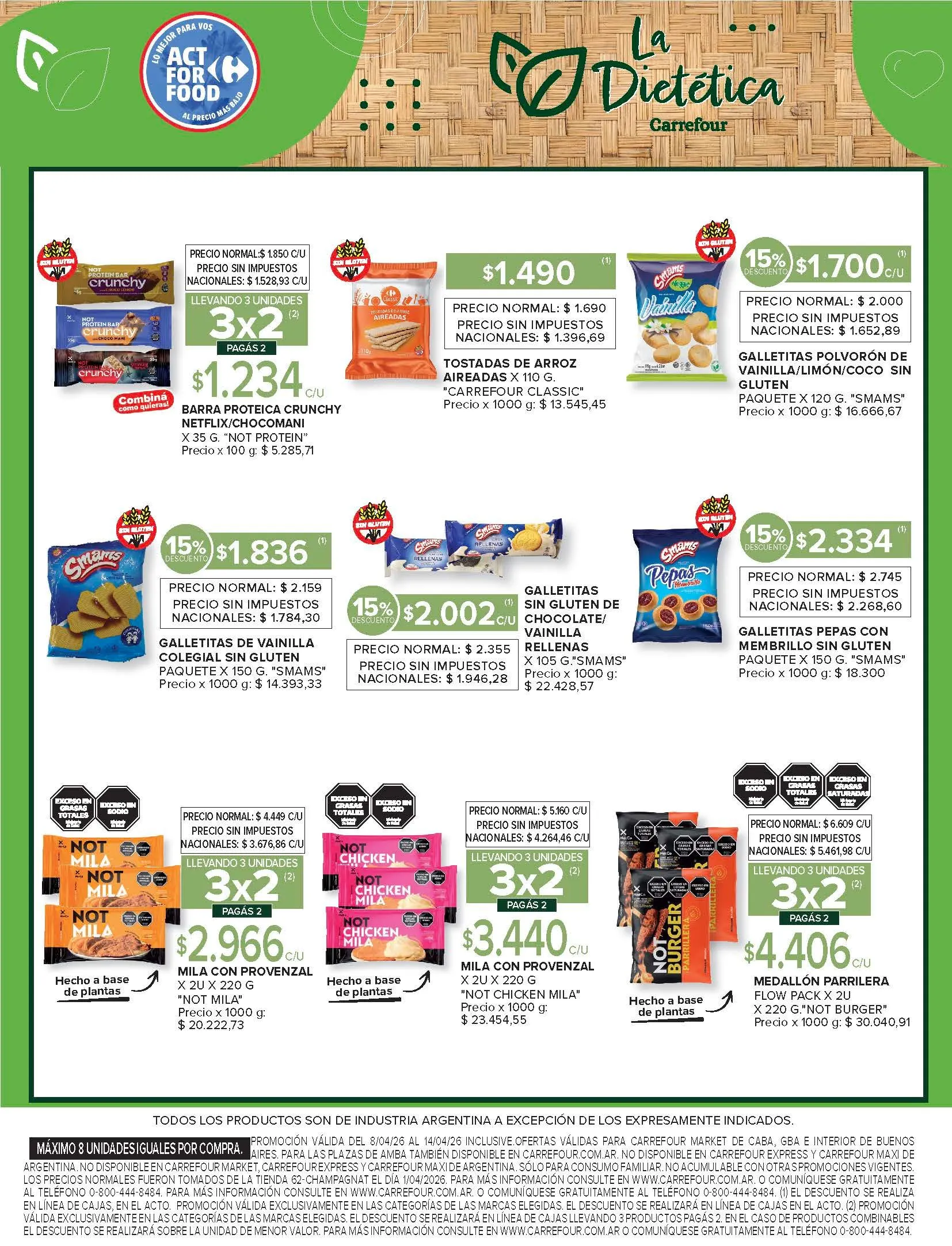 Ofertas de  Ofertas Carrefour Market  8 de abril al 14 de abril 2026 - Página 5 del catálogo