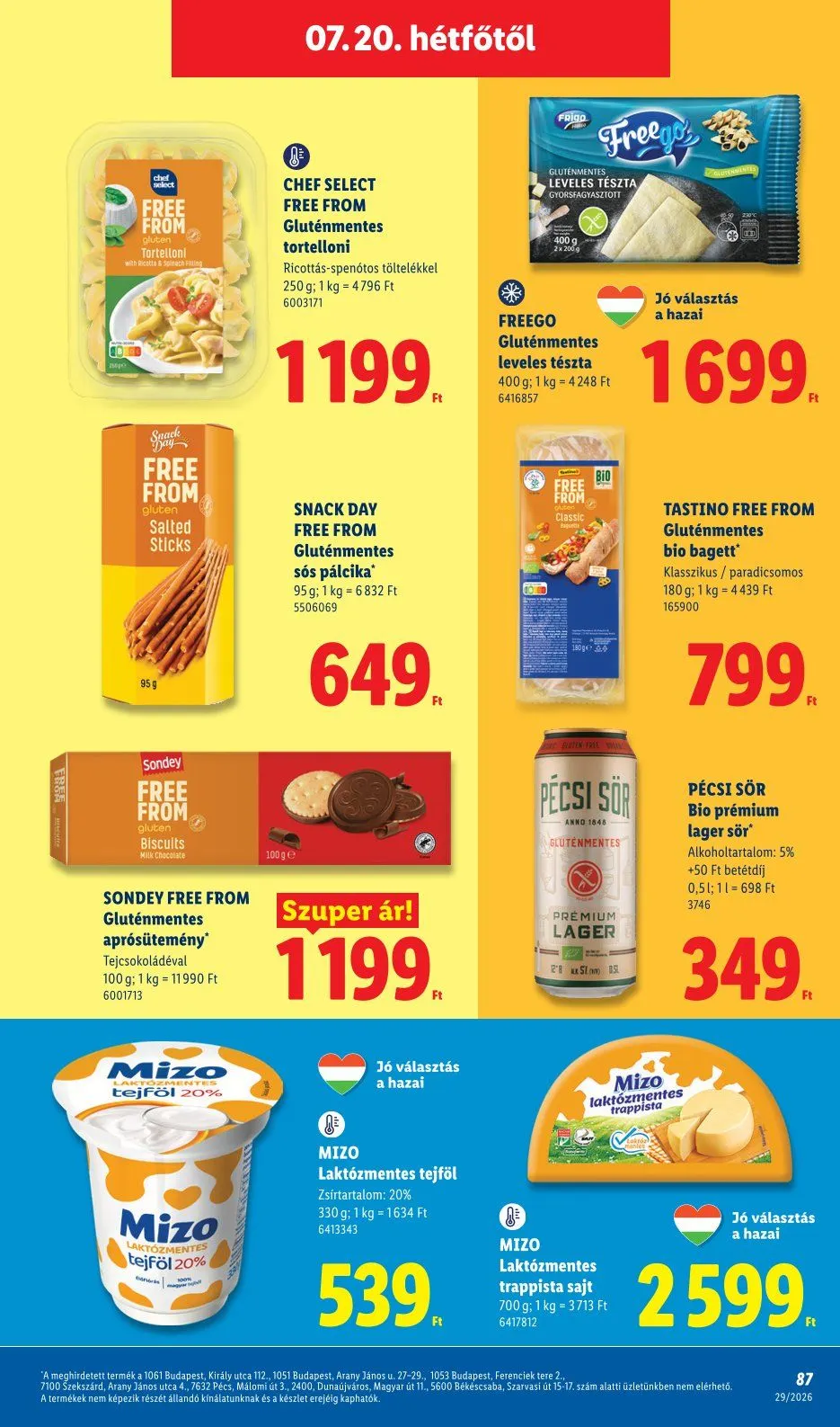 Katalógus Lidl július 16.-tól július 22.-ig 2026. - Oldal 88