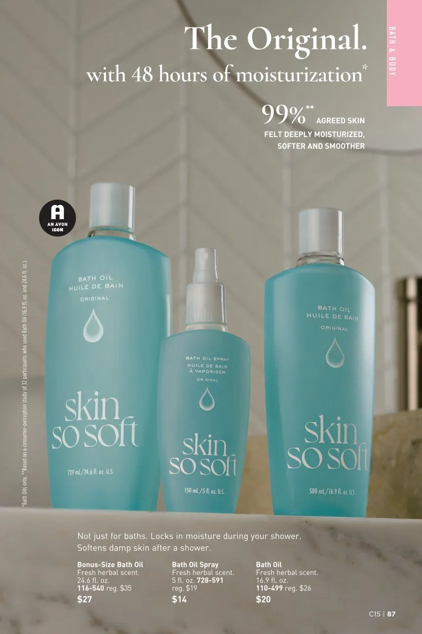 Weekly ad  Avon Sales from July 21 to July 31 2026 - Page 87