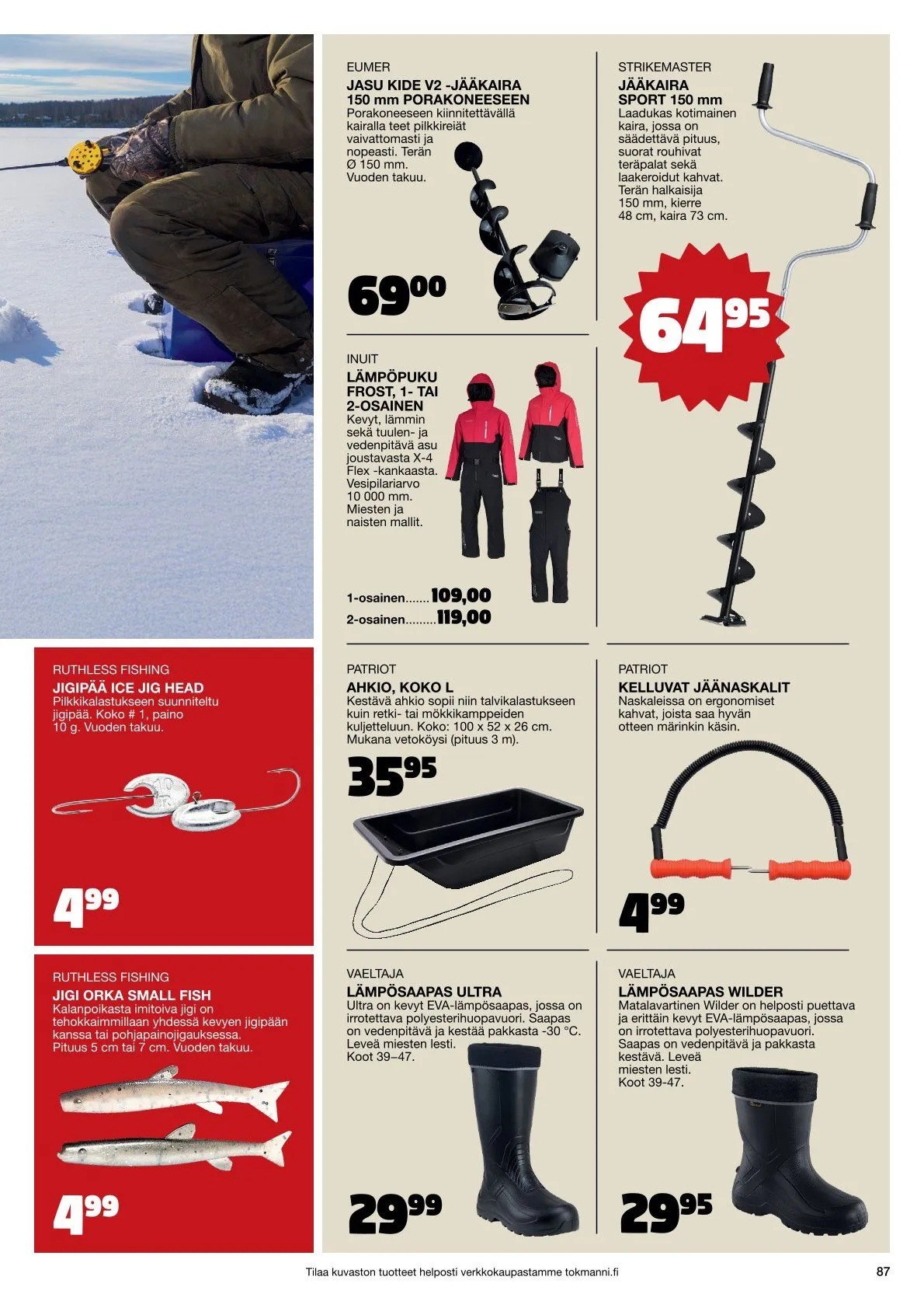 Tokmanni Tarjoukset voimassa alkaen 28. marraskuuta - 24. joulukuuta 2025 - Tarjouslehti sivu 87