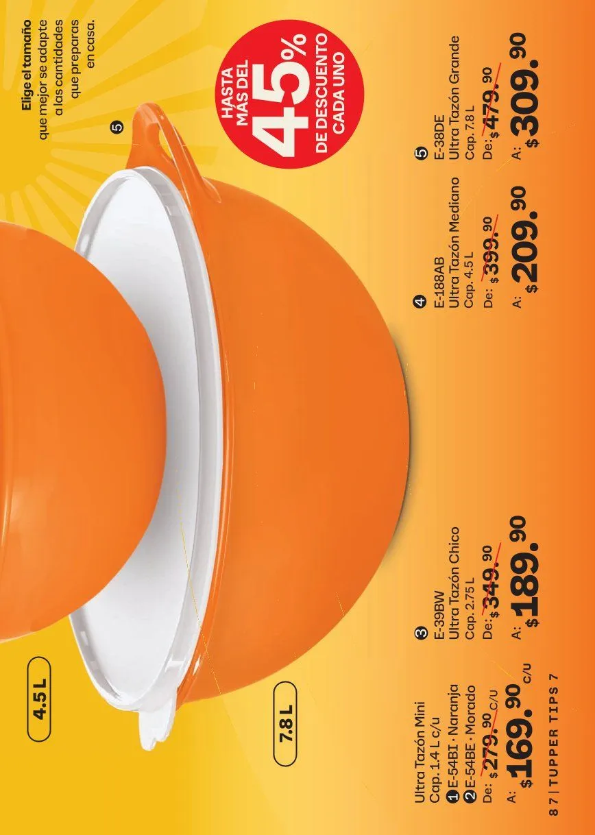 Catálogo de Tupperware Ofertas 15 de junio al 12 de julio 2026 - Pagina 87