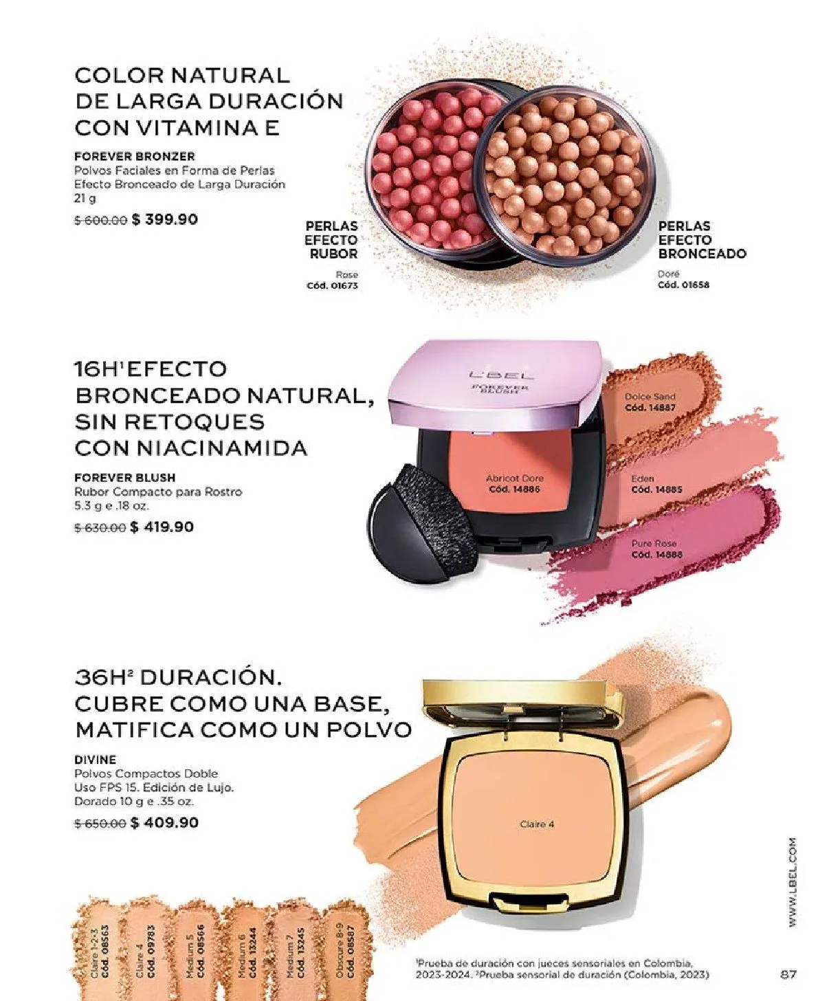 Catálogo de L'Bel Oferta del Mes 1 de septiembre al 30 de septiembre 2025 - Pagina 46