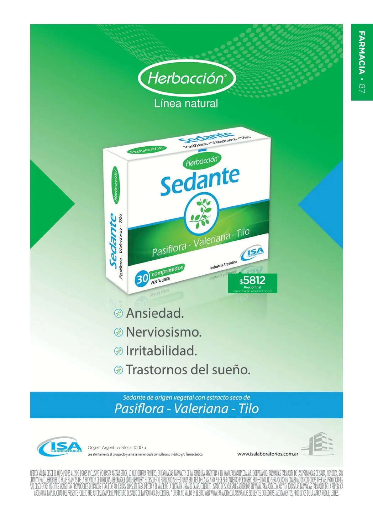Ofertas de Farmacity Ofertas 7 de abril al 21 de abril 2025 - Página 92 del catálogo