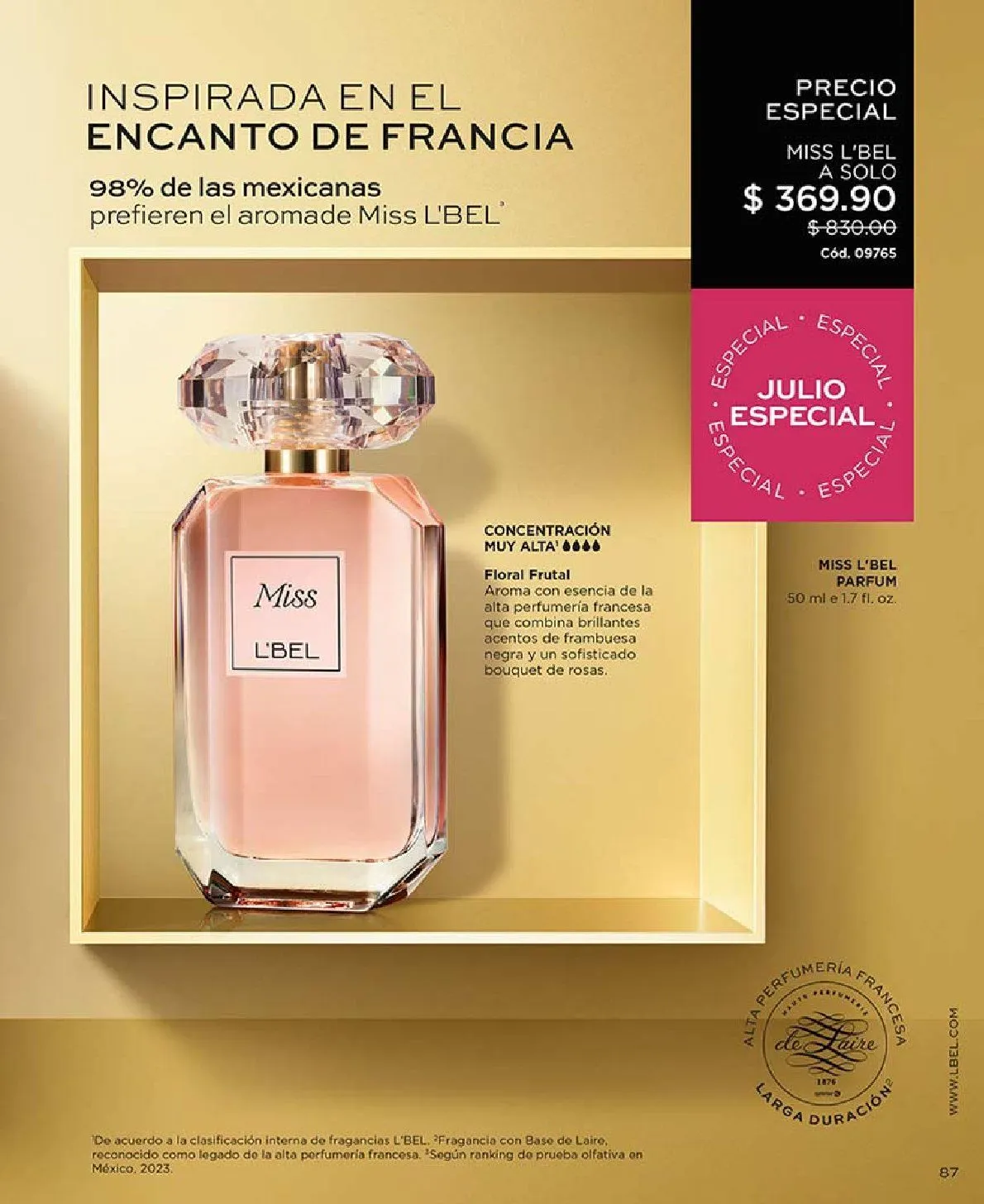 Catálogo de L'Bel catálogos y ofertas 1 de julio al 1 de agosto 2025 - Pagina 33