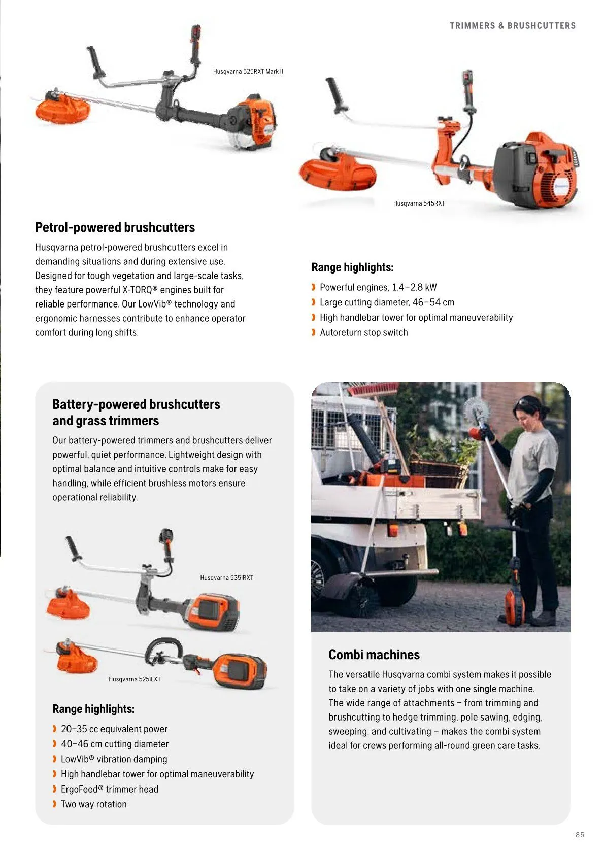 Husqvarna catalogues von 13. Februar bis 28. Februar 2026 - Flugblätt seite 87