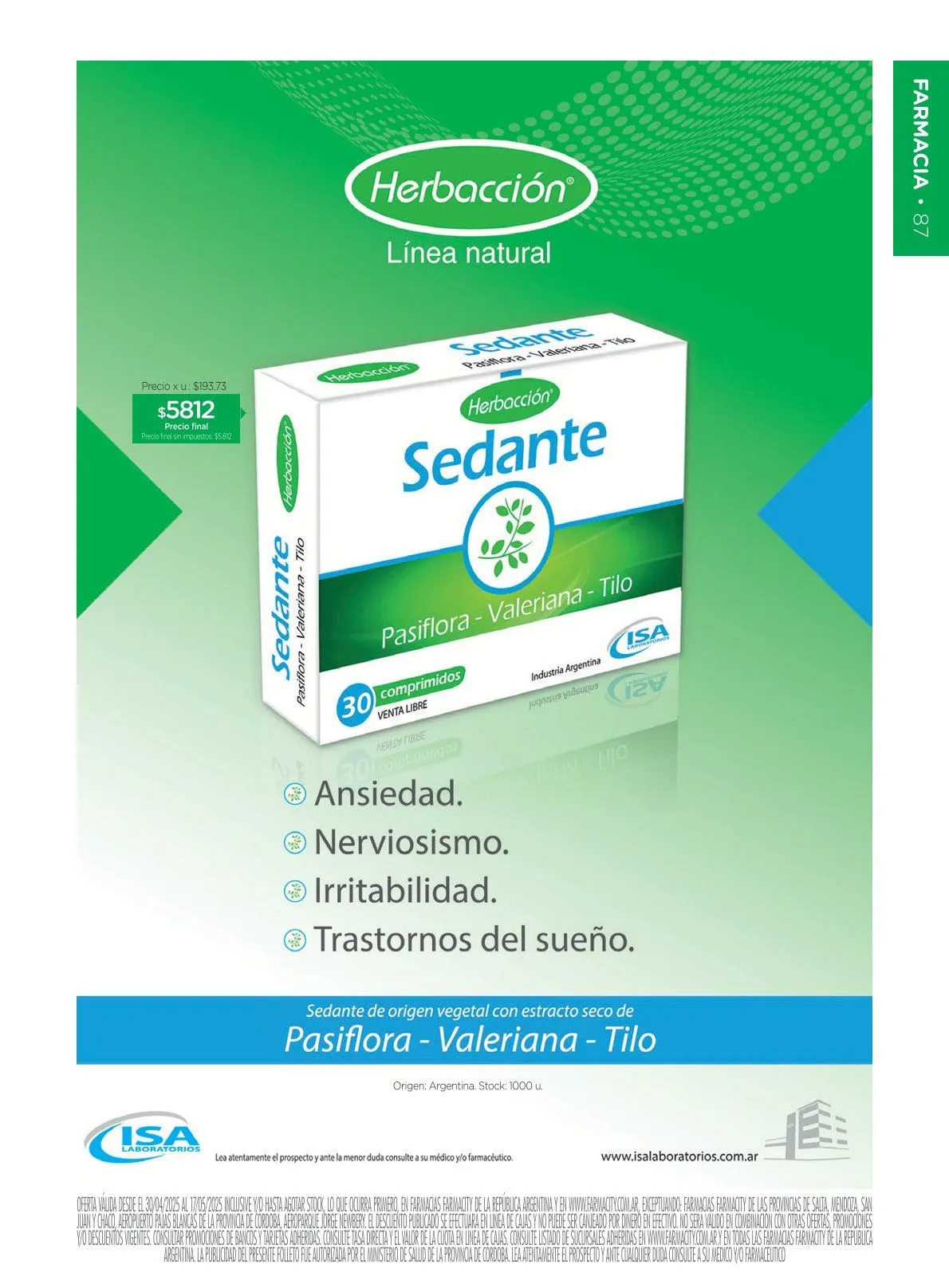 Ofertas de Farmacity Ofertas 6 de mayo al 17 de mayo 2025 - Página 73 del catálogo