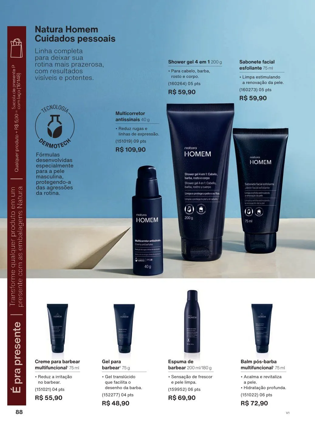 Encarte de Natura Ofertas 1 de outubro até 31 de outubro 2025 - Pagina 88