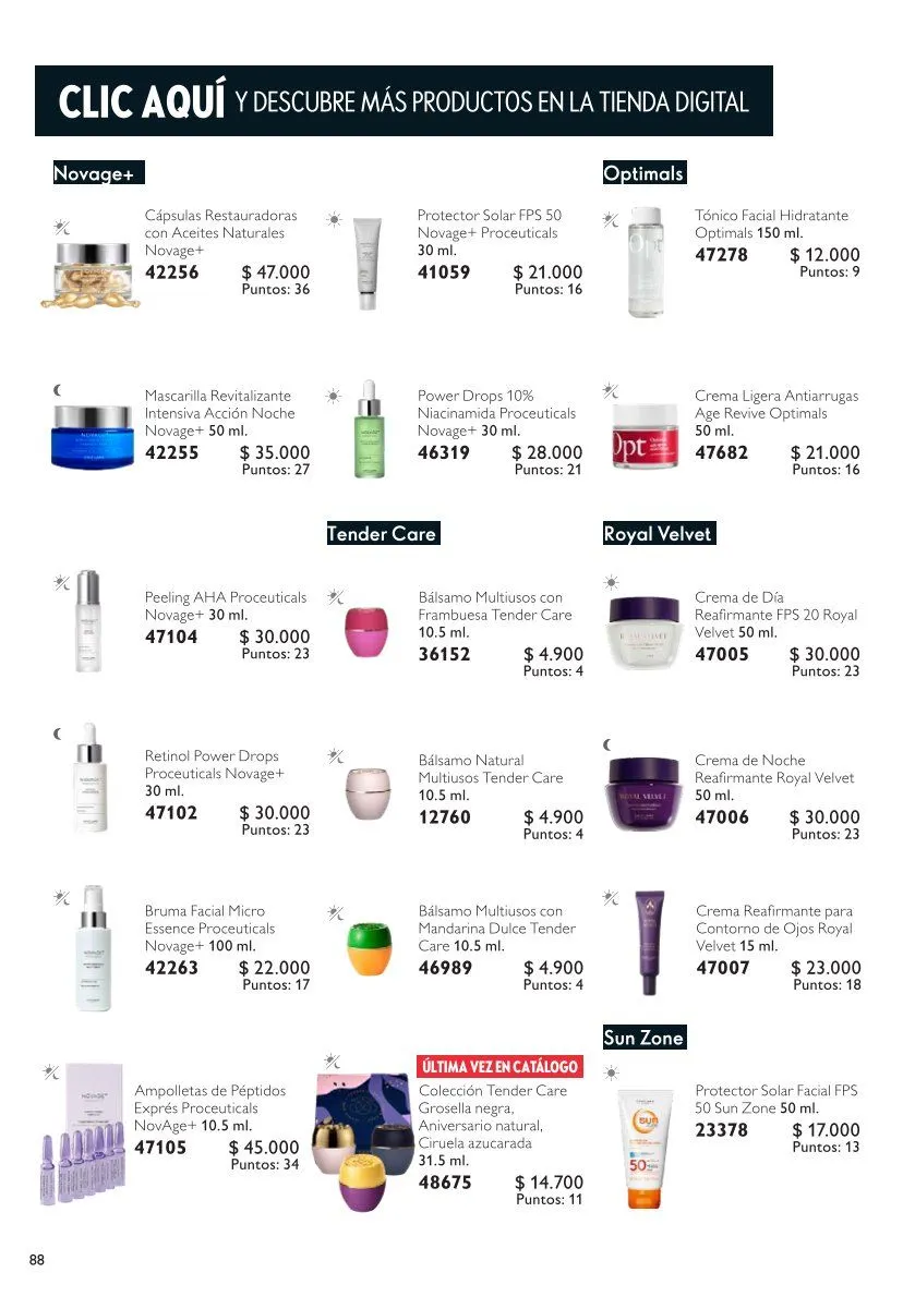 Catálogo de Oriflame Ofertas 20 de junio al 10 de julio 2026 - Página 88