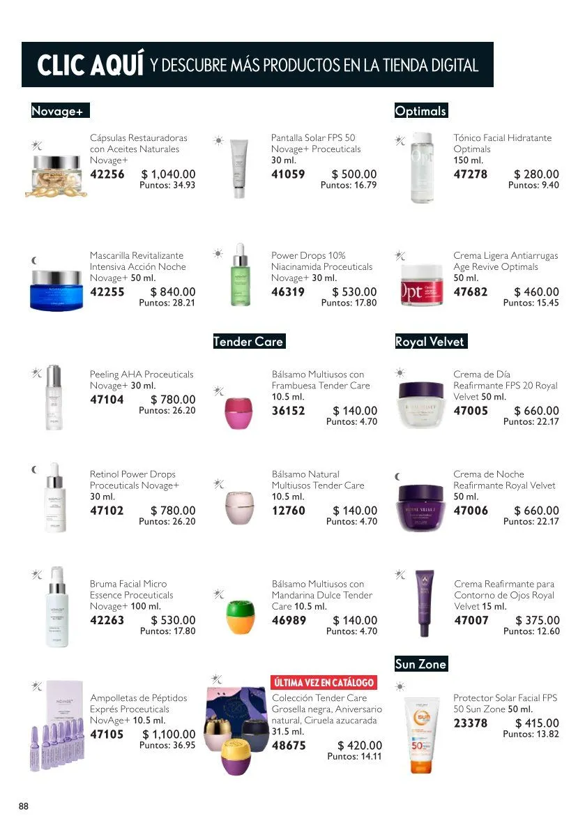 Catálogo de  Oriflame Ofertas 20 de junio al 10 de julio 2026 - Pagina 88