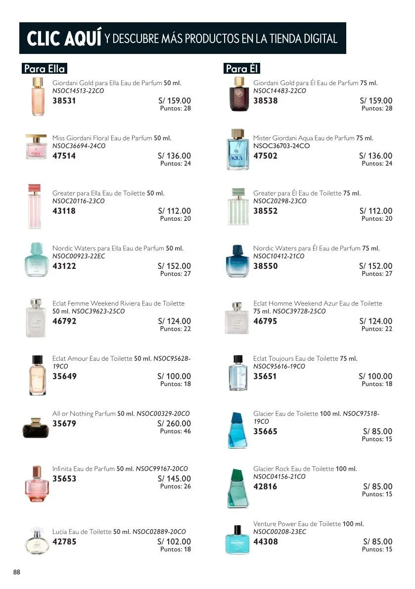 Catalogo de Oriflame Ofertas 26 de diciembre al 27 de enero 2026 - Pag 88