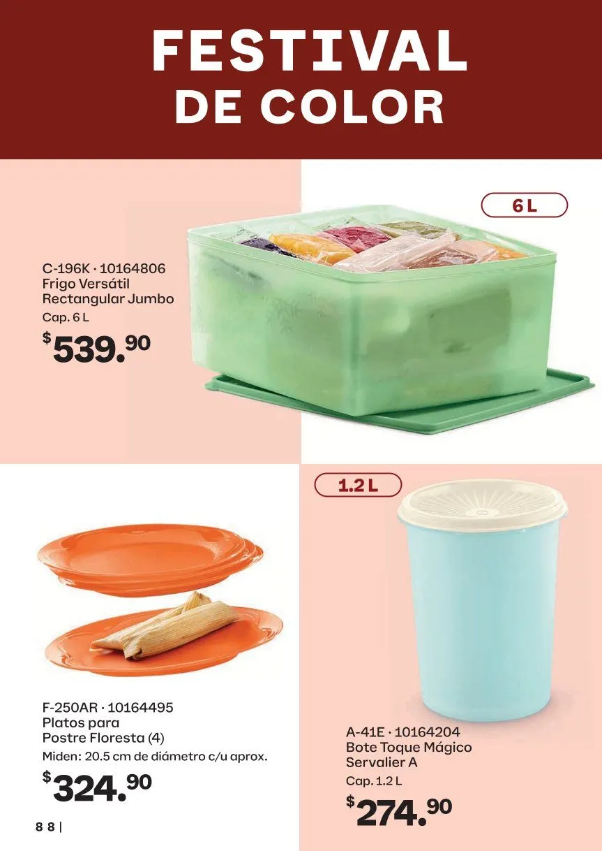 Catálogo de Tupperware catálogos y ofertas 24 de febrero al 31 de marzo 2026 - Pagina 68