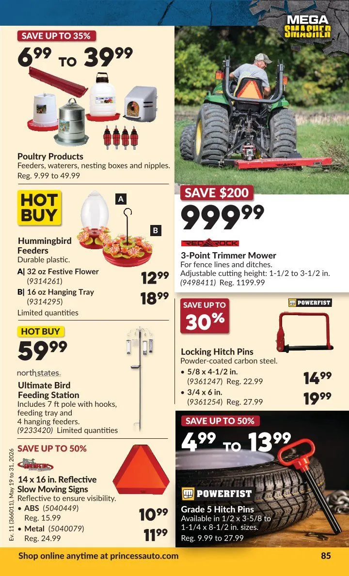  Princess Auto flyers from May 19 to May 31 2026 - flyer page 88