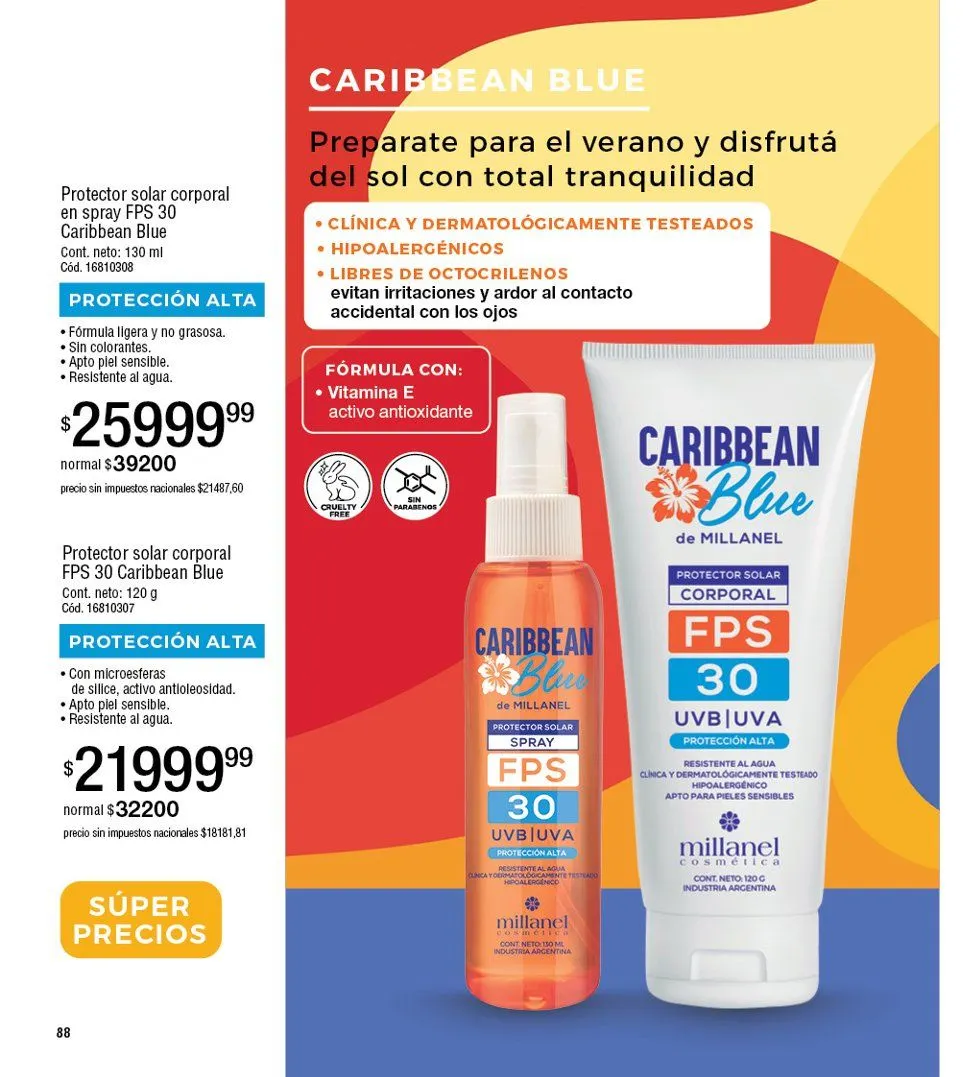 Ofertas de Catalogo Millanel 20 de octubre al 10 de noviembre 2025 - Página 88 del catálogo