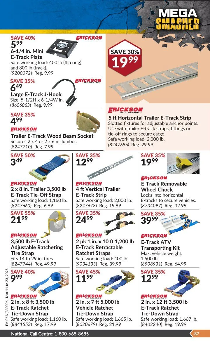 Princess Auto flyers from March 11 to March 23 2025 - flyer page 82