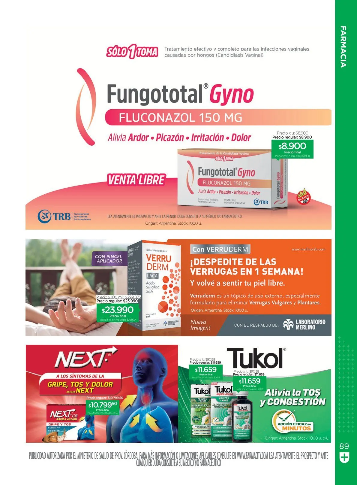 Ofertas de Farmacity Ofertas 1 de julio al 22 de julio 2026 - Página 89 del catálogo