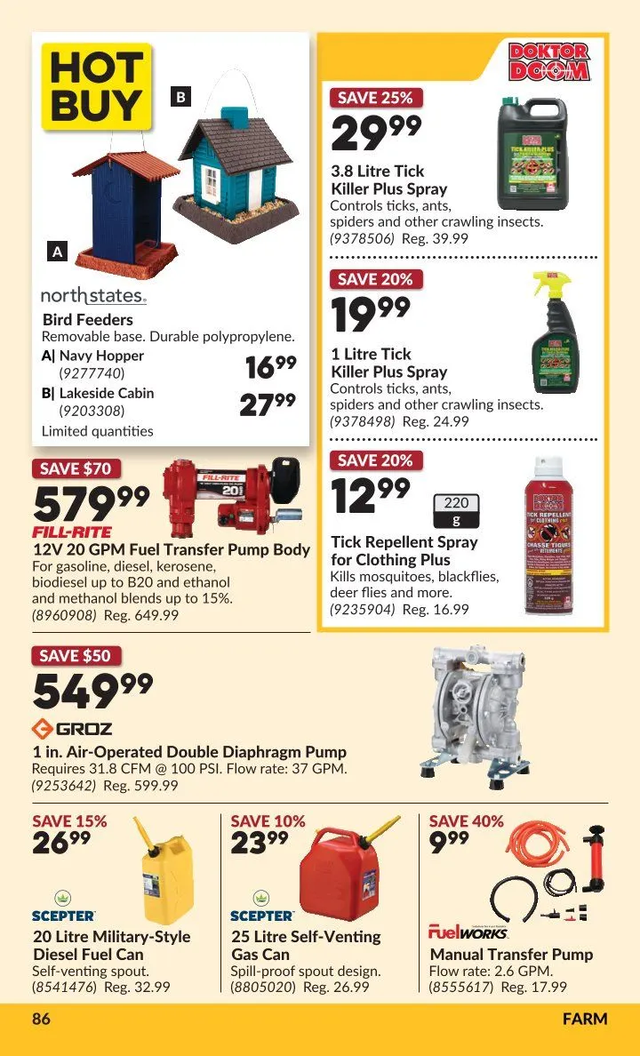 Princess Auto Sales from April 7 to April 19 2026 - flyer page 94