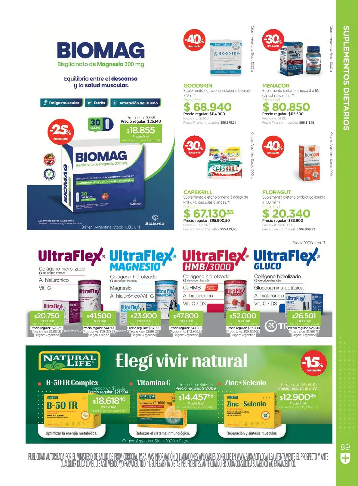 Ofertas de Farmacity Ofertas 2 de junio al 22 de junio 2026 - Página 89 del catálogo